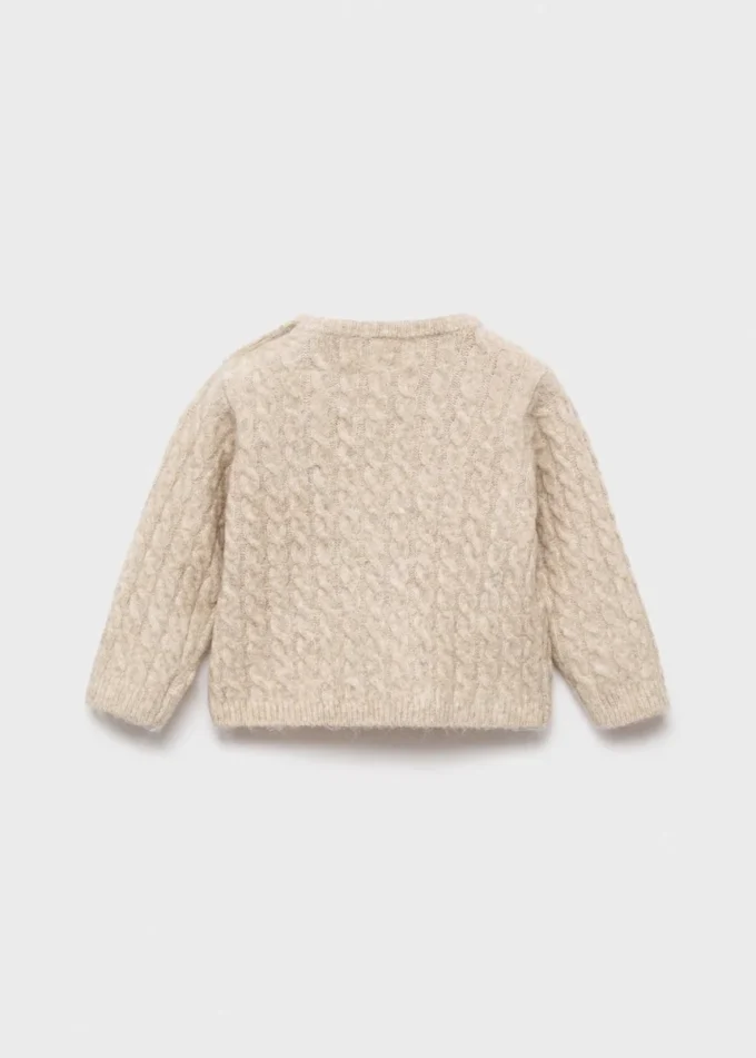Zopfmusterpullover