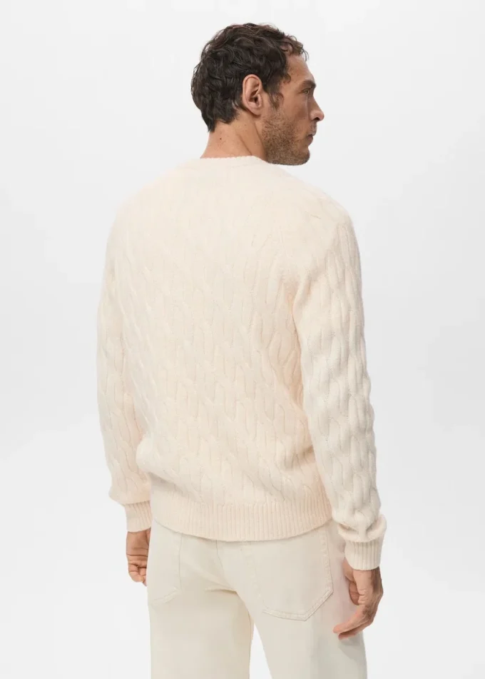 Zopfmusterpullover