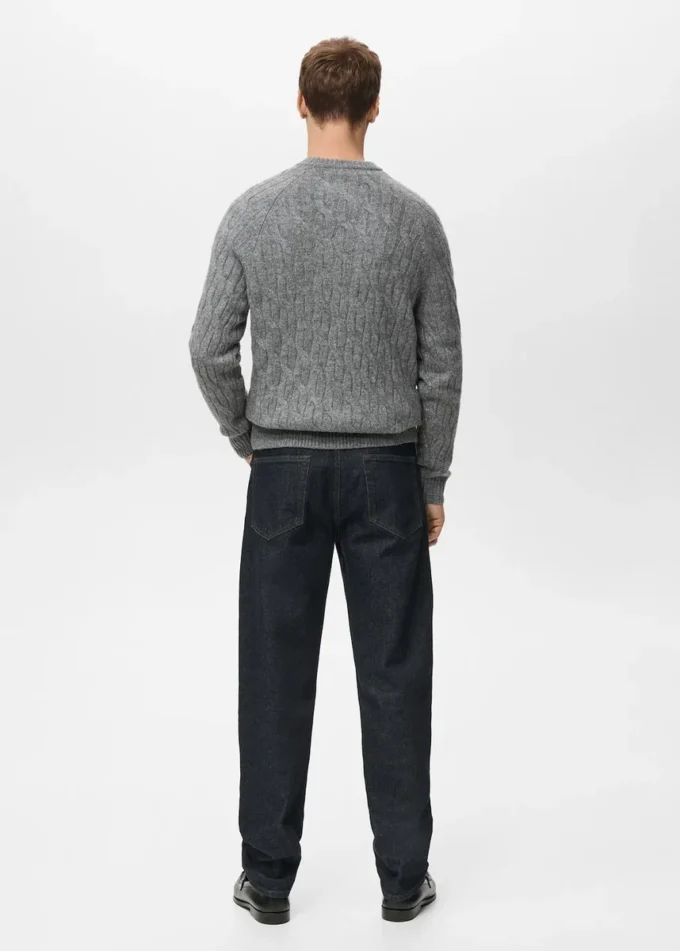 Zopfmusterpullover