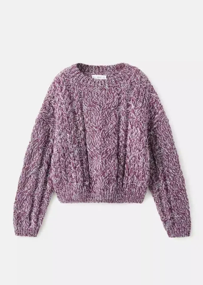 Zopfmusterpullover
