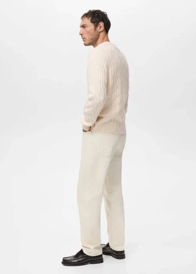 Zopfmusterpullover