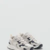 Zweifarbige Schnür-Sneaker Zweifarbige Schnür-Sneaker