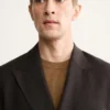 Zweireihige Anzugjacke aus 100 % italienischer Wolle Zweireihige Anzugjacke aus 100 % italienischer Wolle
