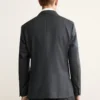 Zweireihige Jacke aus 100 % Wollflanell Zweireihige Jacke aus 100 % Wollflanell