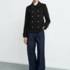Zweireihige Jacke mit Revers
