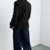 Zweireihige Jacke mit Revers