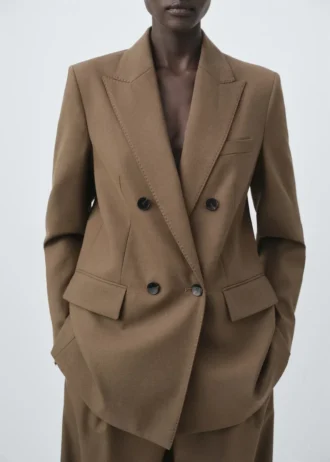 Zweireihiger Anzugblazer Zweireihiger Anzugblazer