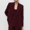 Zweireihiger Anzugblazer