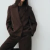 Zweireihiger Anzugblazer Zweireihiger Anzugblazer