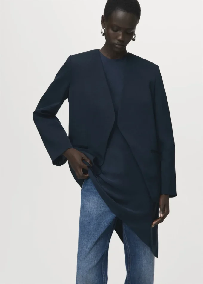 Zweireihiger Anzugblazer Zweireihiger Anzugblazer