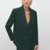 Zweireihiger Anzugblazer