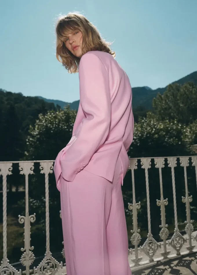 Zweireihiger Anzugblazer Zweireihiger Anzugblazer