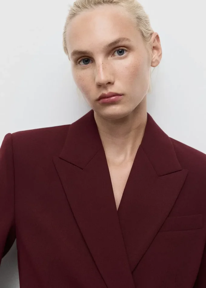 Zweireihiger Anzugblazer