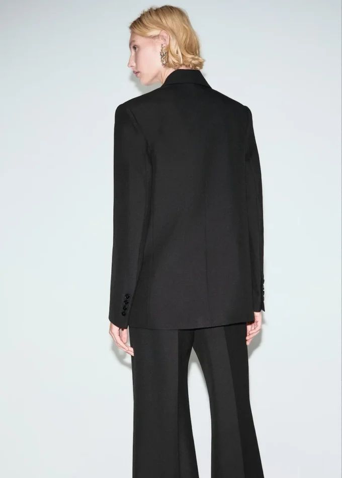 Zweireihiger Blazer aus Wollmischung Zweireihiger Blazer aus Wollmischung