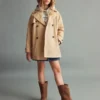 Zweireihiger Trenchcoat Zweireihiger Trenchcoat