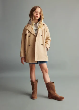 Zweireihiger Trenchcoat Zweireihiger Trenchcoat
