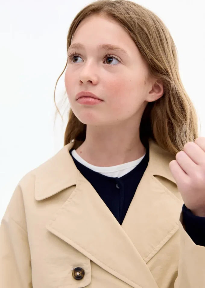 Zweireihiger Trenchcoat Zweireihiger Trenchcoat