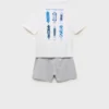 Zweiteiliger kurzer Pyjama